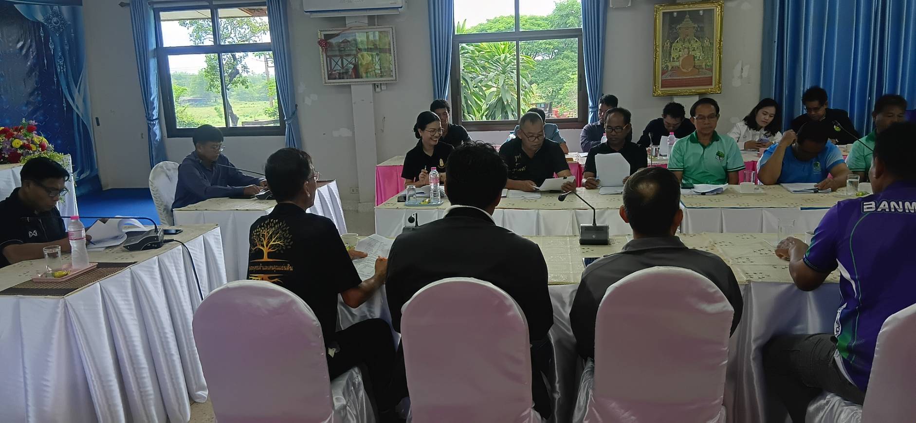 ภาพการเข้าร่วมประชุมโครงการอนุรักษ์พันธุกรรมพืชอันเนื่องมาจากพระราชดำริ สมเด็จพระเทพรัตนราชสุดาฯ สยามบรมราชกุมารี ประจำปีงบประมาณ 2569 ครั้งที่ 1/2569