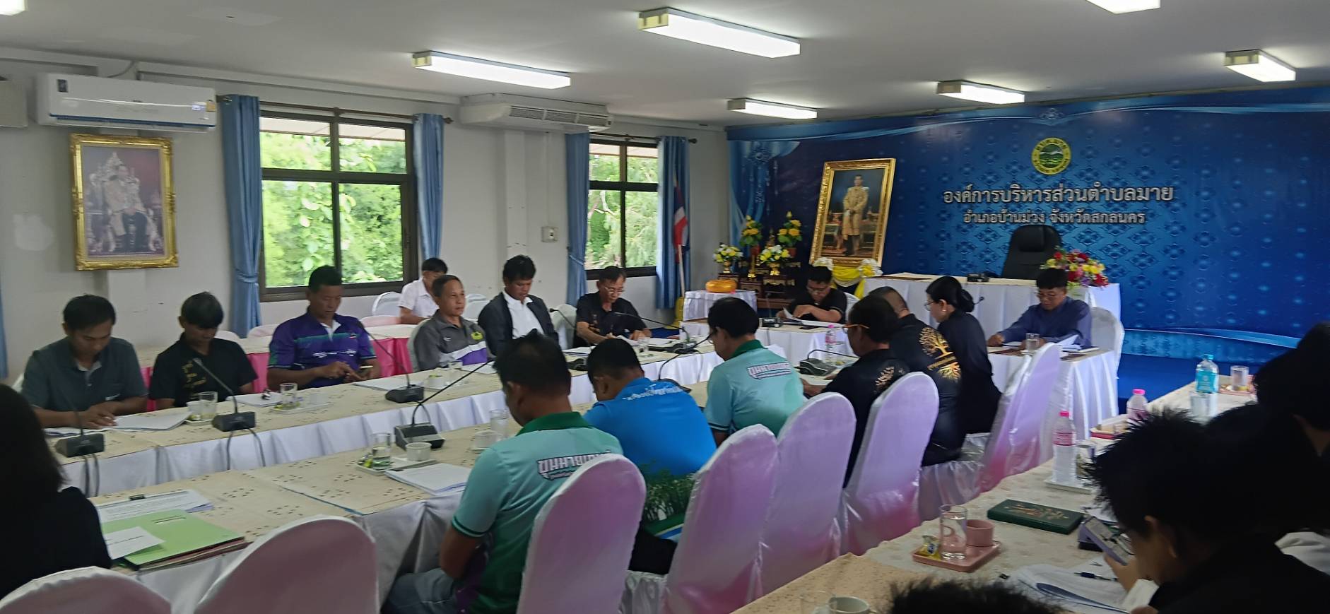 ภาพการเข้าร่วมประชุมโครงการอนุรักษ์พันธุกรรมพืชอันเนื่องมาจากพระราชดำริ สมเด็จพระเทพรัตนราชสุดาฯ สยามบรมราชกุมารี ประจำปีงบประมาณ 2569 ครั้งที่ 1/2569